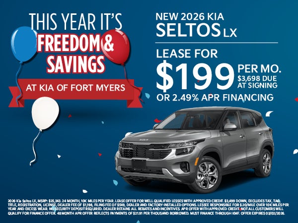 New 2026 Kia Seltos LX